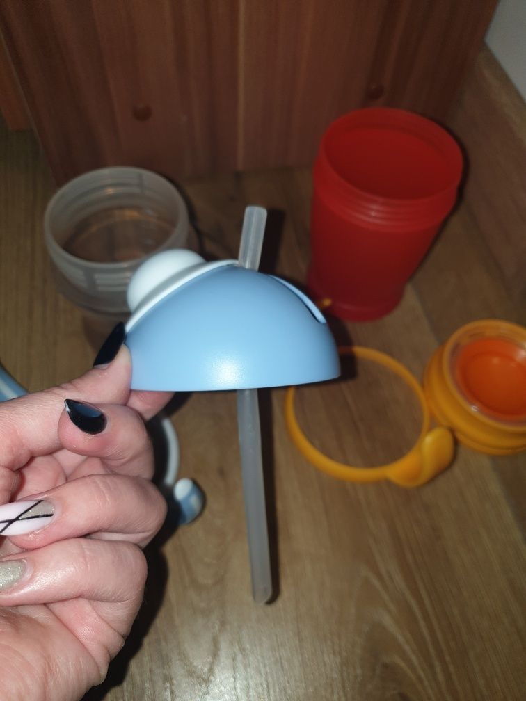 Kubek Lovi 360 + Kubek ze słomką + uszczelka