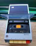Leitor Gravador de Cassete, portátil, Sony TC 100A de 1968