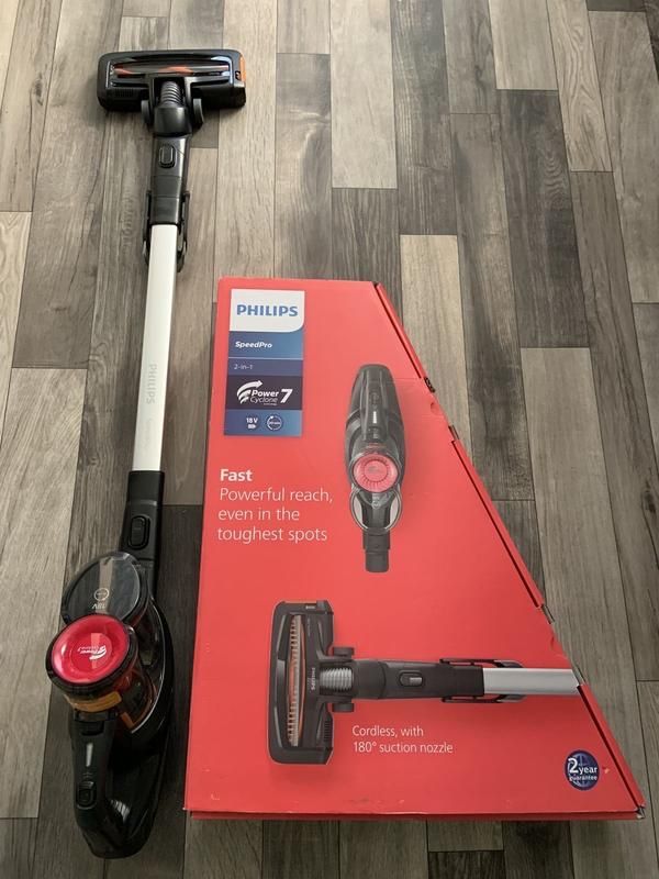 Аккумуляторный пылесос Philips SpeedPro 2-in-1.