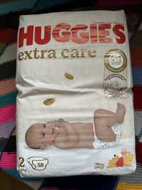 Підгузки Huggies extra care 2 (58 шт)