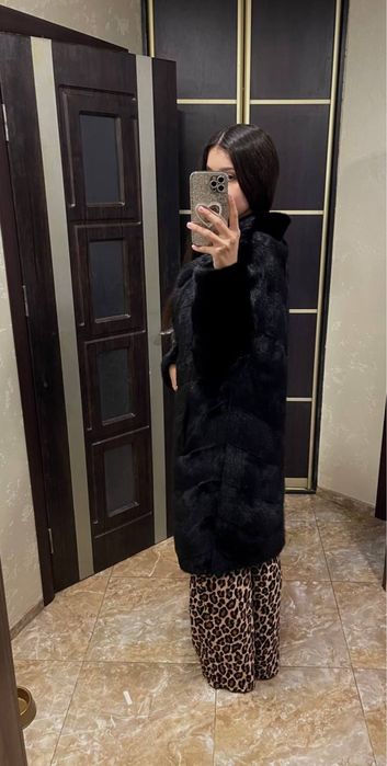 Норкова шуба преміум якості Bellino