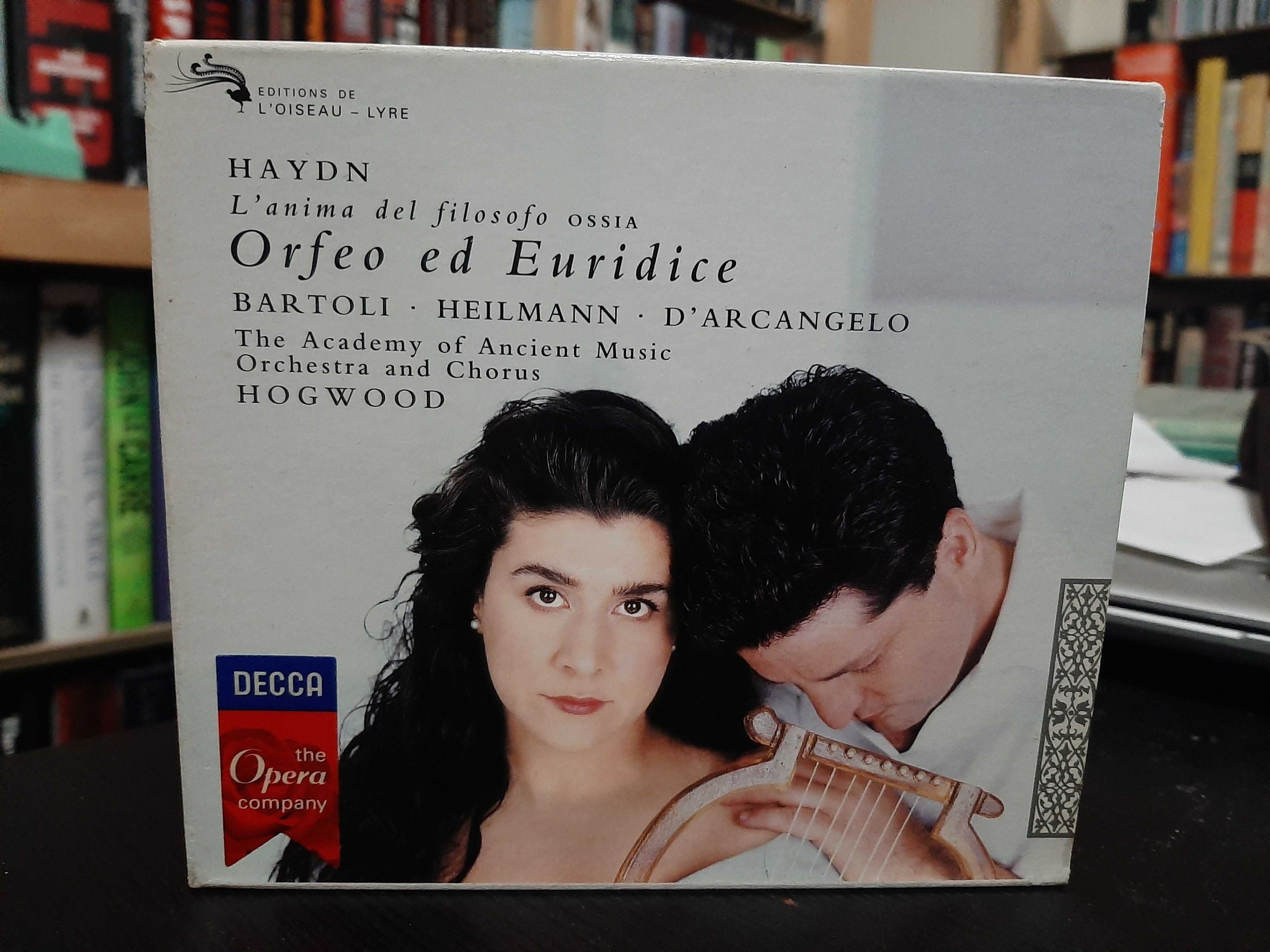 Haydn – L'amima Del Filosofo Ossia Orfeo Ed Euridice – Hogwood