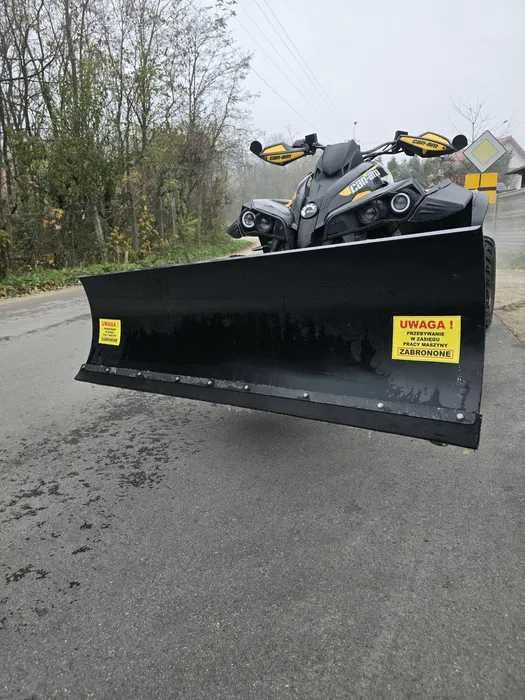 SOLIDNY pług do quada do odgarniania śniegu