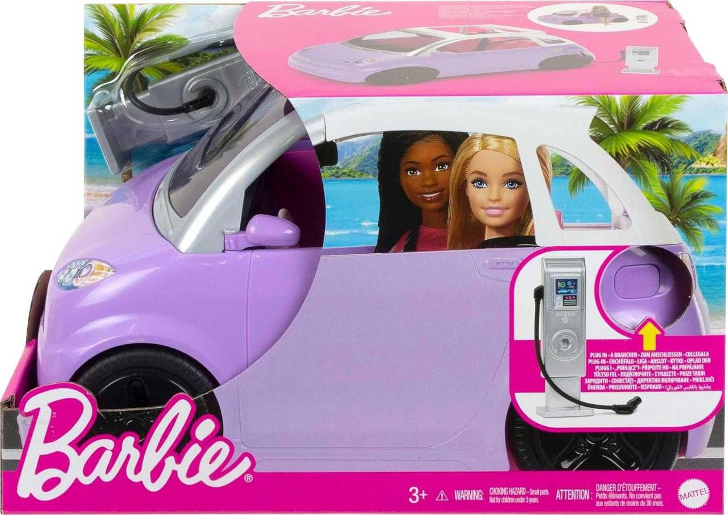 Электромобиль Барби Barbie Toy Car Electric Vehicle HJV36