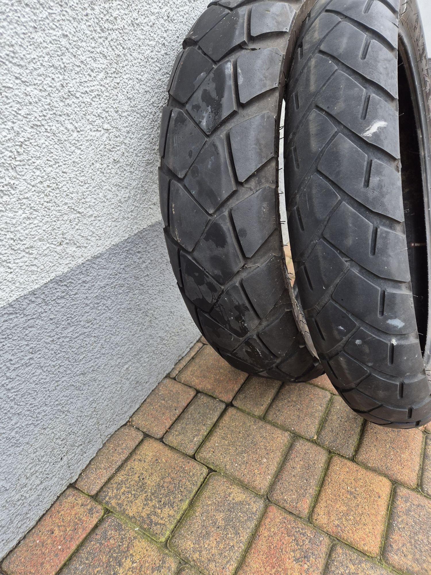 Opony motocyklowe  metzeler 19 17 cali komplet gs 1200