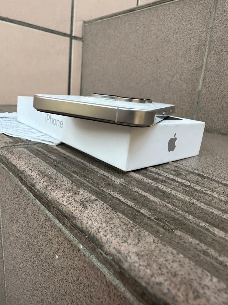 Iphone 16 Pro 128gb Titanium White novo c/fatura e garantia (Troca)