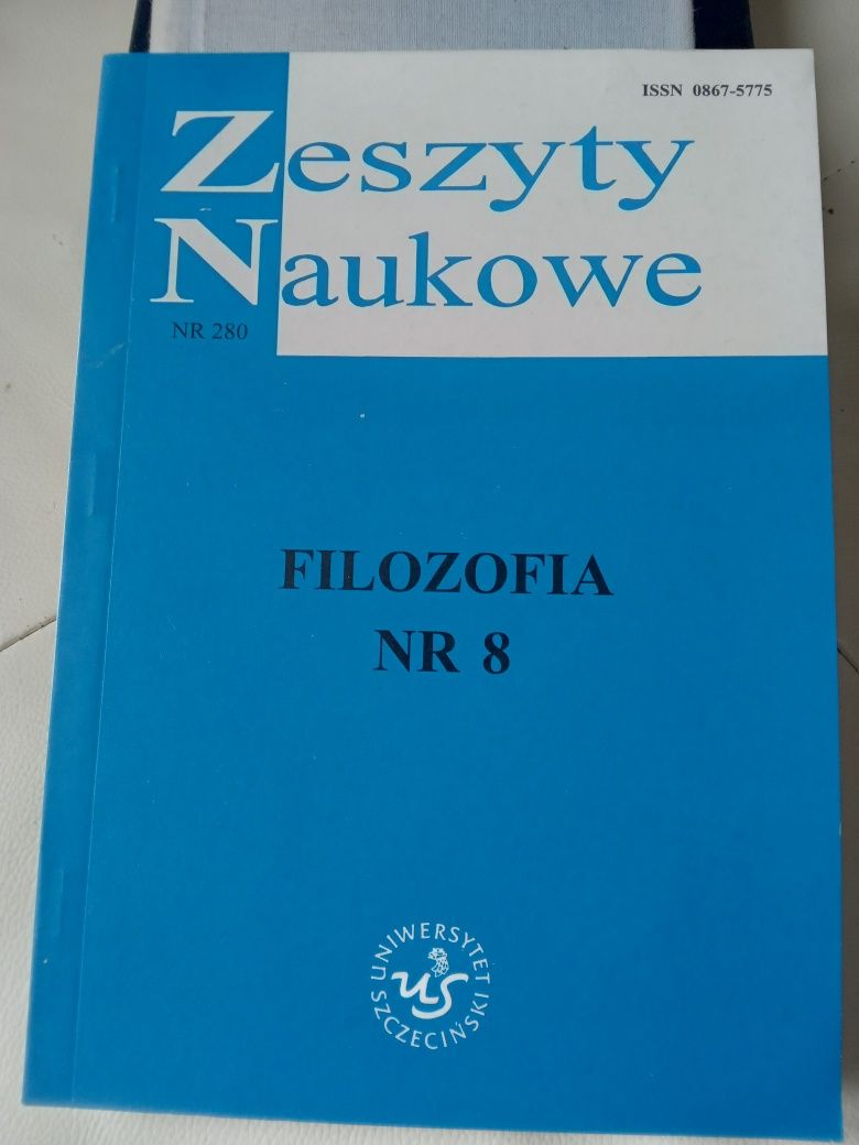 Zeszyt USZ filozofia