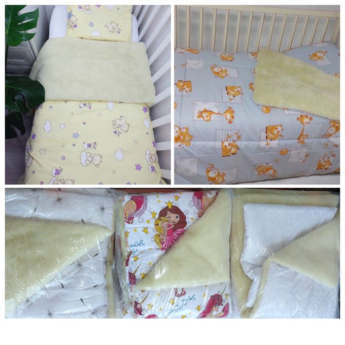 Ковдра дитяча, комплект з подушкою!