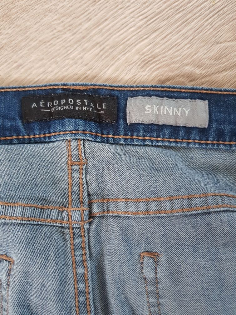 Nowe jeansy dżinsy skinny aeropostale rozmiar S bez metki