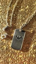 Emporio Armani wisiorek, nieśmiertelnik Emporio Armani