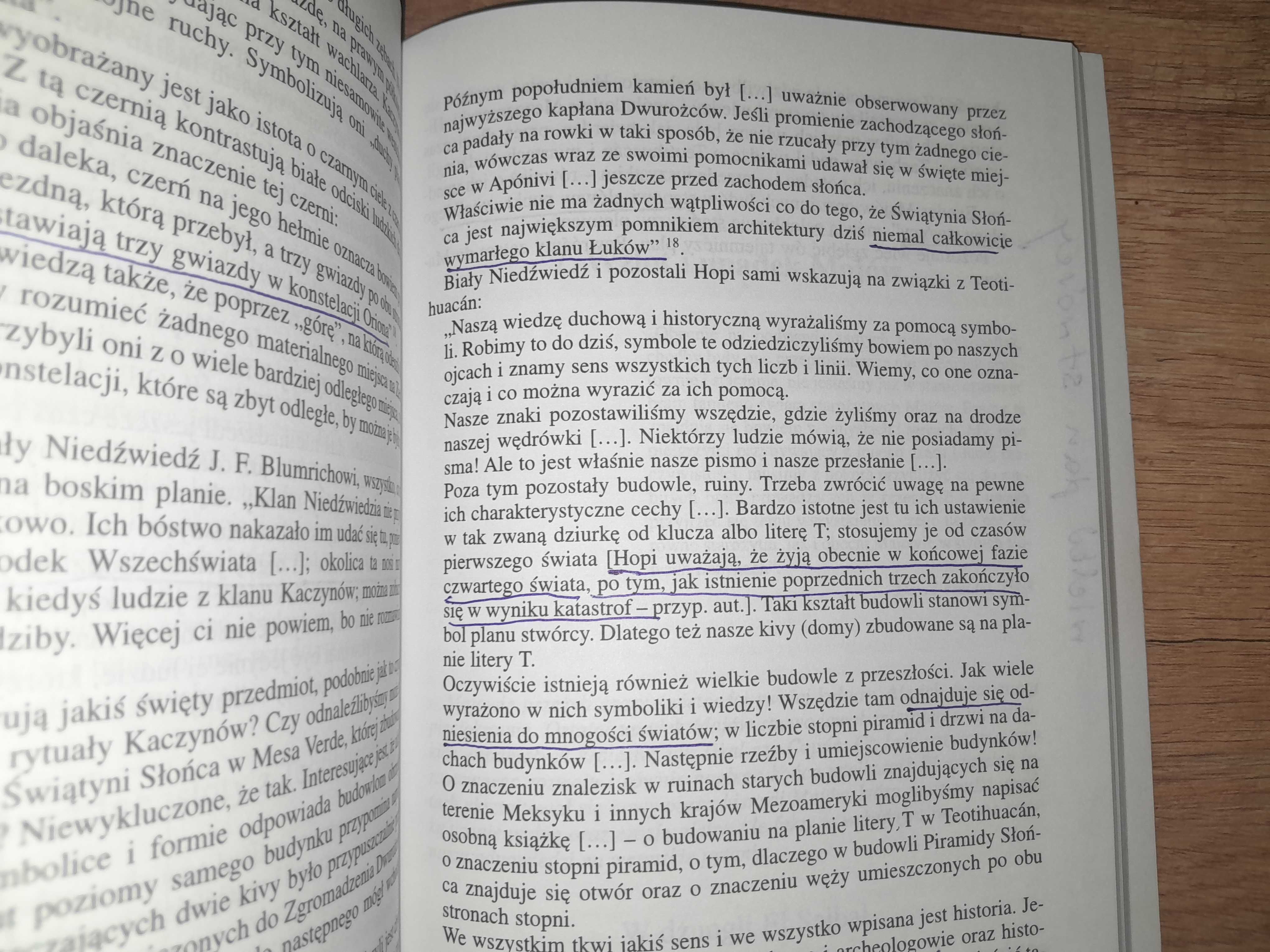 Boski plan pozaziemskie świadectwa Majowie Hopi Fiebag Daniken UFO