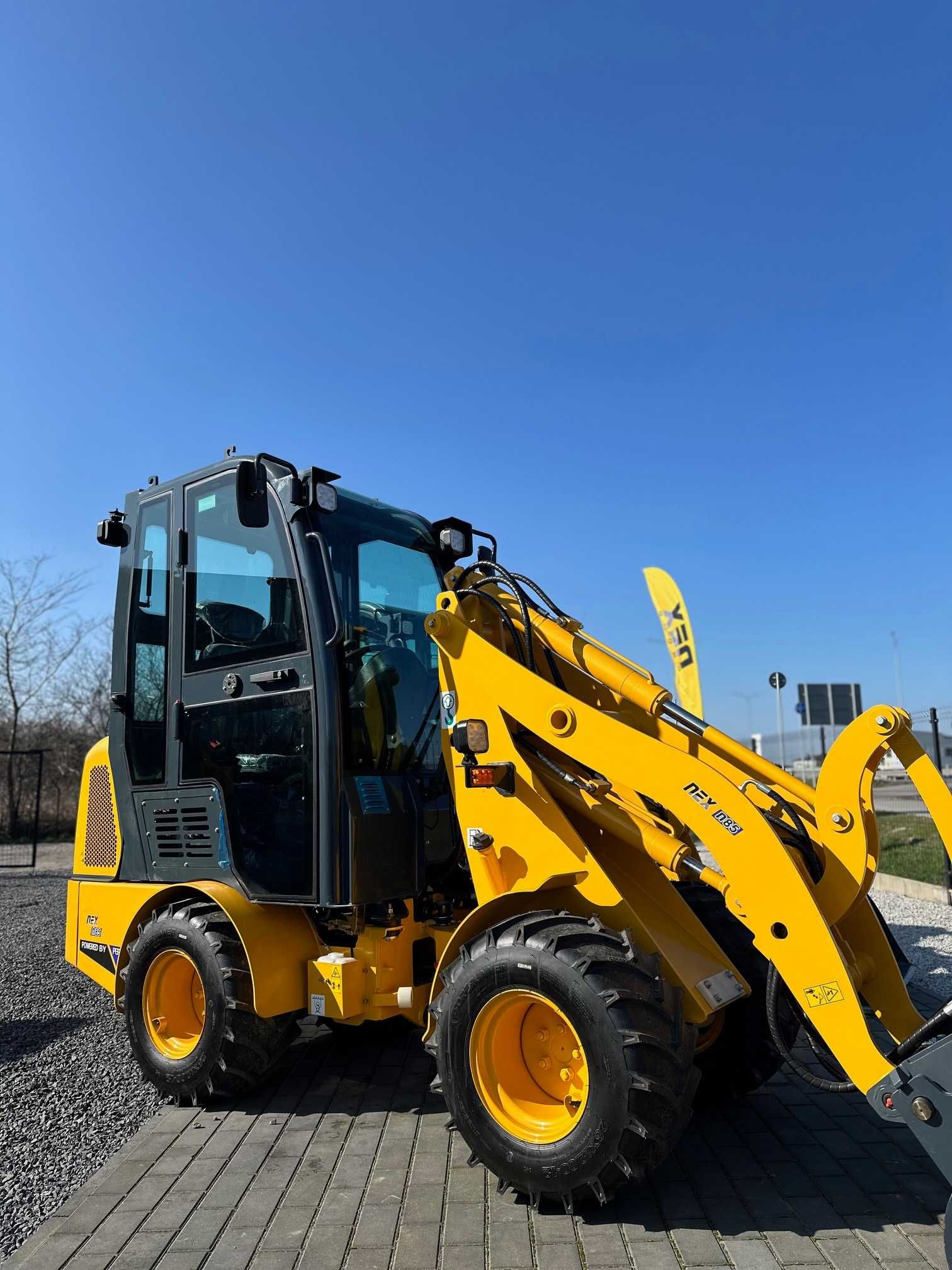 Ładowarka NEX N85 Kubota mini ładowarka jak TOYO Eurotrac Schaffer