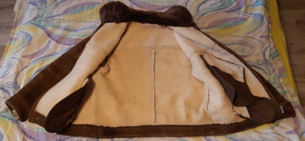 Kurtka pilotka - kożuch