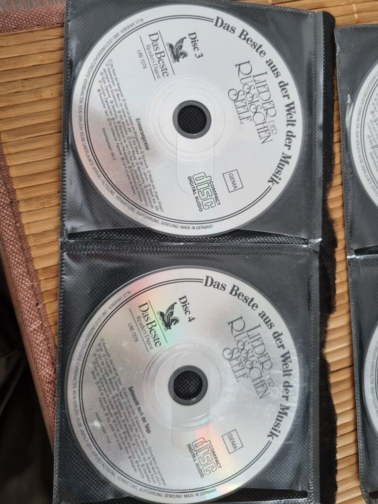 Lieder der Russischen Seele. 5 płyt  CD + gratis.