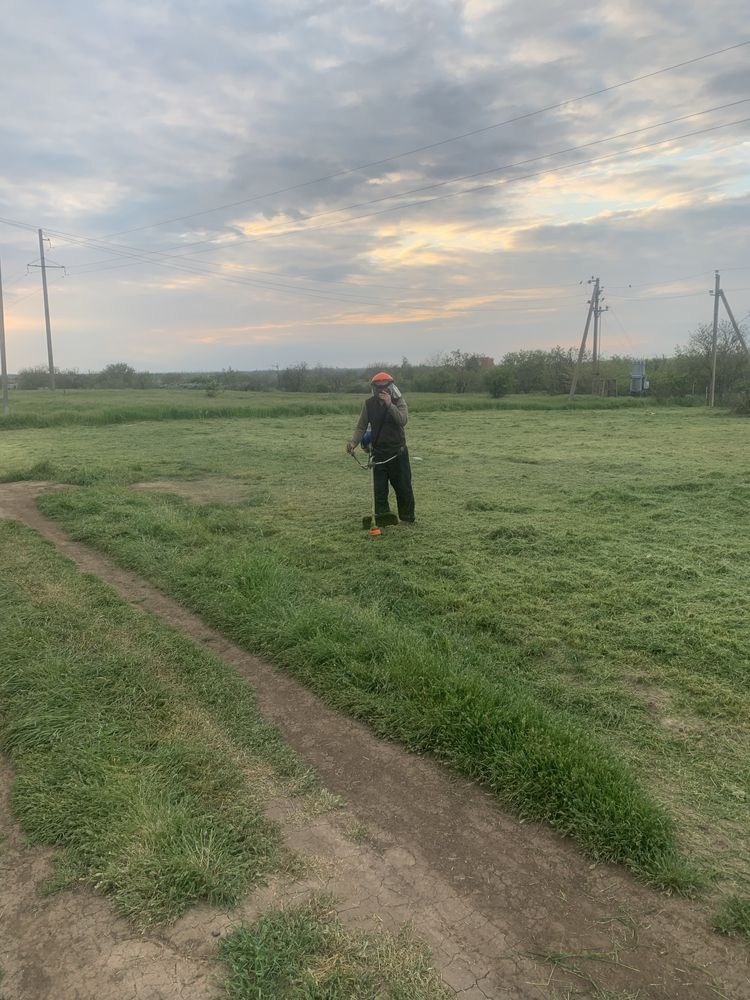 Выкос травы в городе и облости !