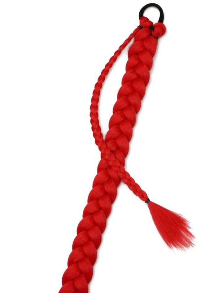 Cabelo para trança- VERMELHO