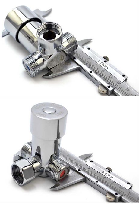 Misturador para torneira de uma saída