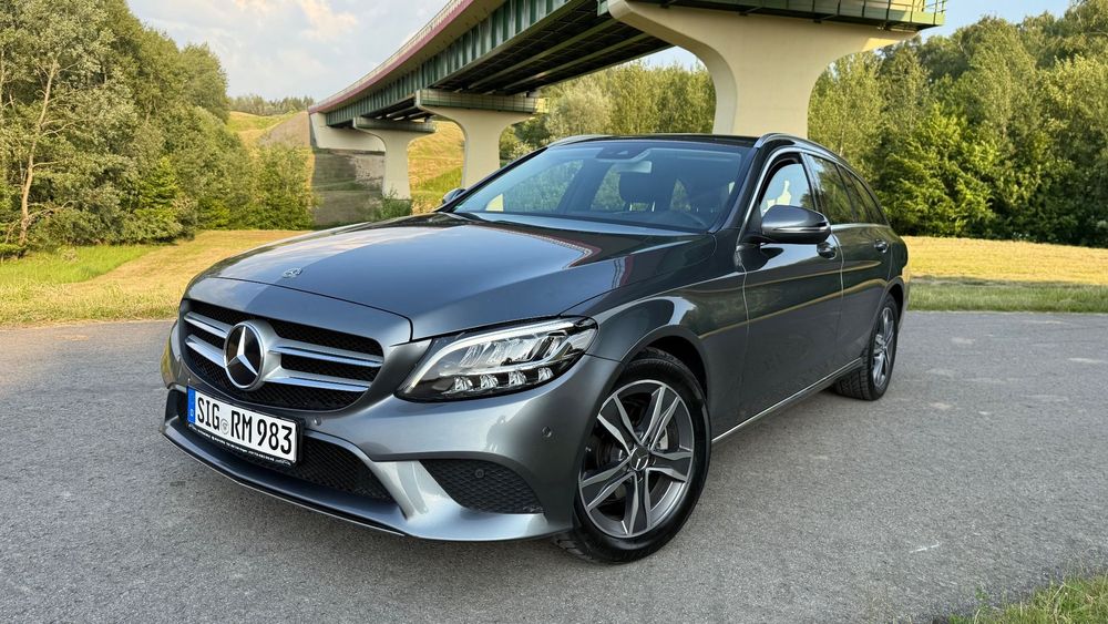 Mercedes-Benz Klasa C 100.% Oryginał Klima Navi Automat Kamera Niemcy Super Stan