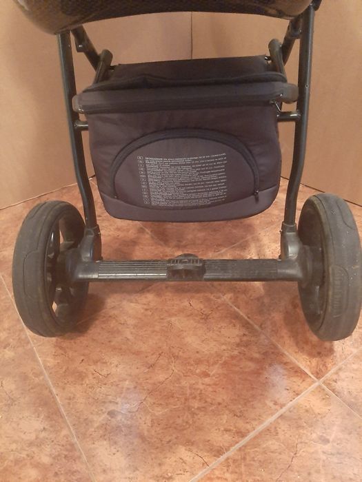 Wózek 3w1 Roan Bass Soft Eco Leather Cappuccino z bazą isofix !!!