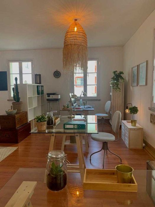 3 secretárias com caveletes e vidro temperado | apoio de gavetas