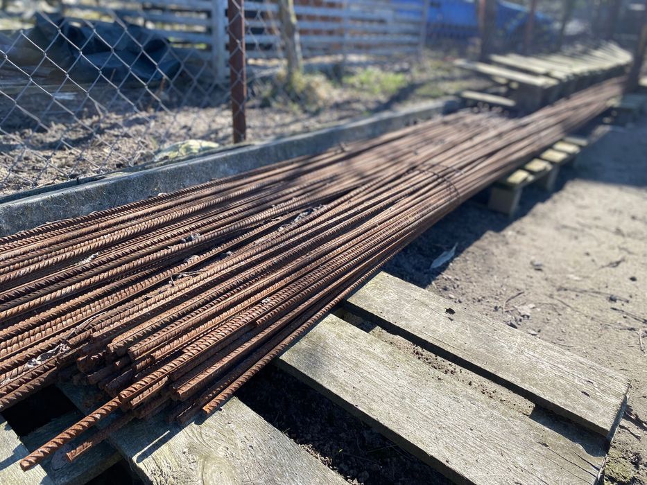 Pręty żebrowane Fi 10mm, L=12000mm; Trawniki - lubelskie