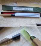 Nóż japoński Sukenari HAP 40 Sujihiki 240mm + saya