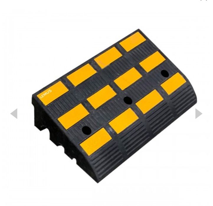 Пандус гумовий для заїзду на бордюр 15 см ПР4-15