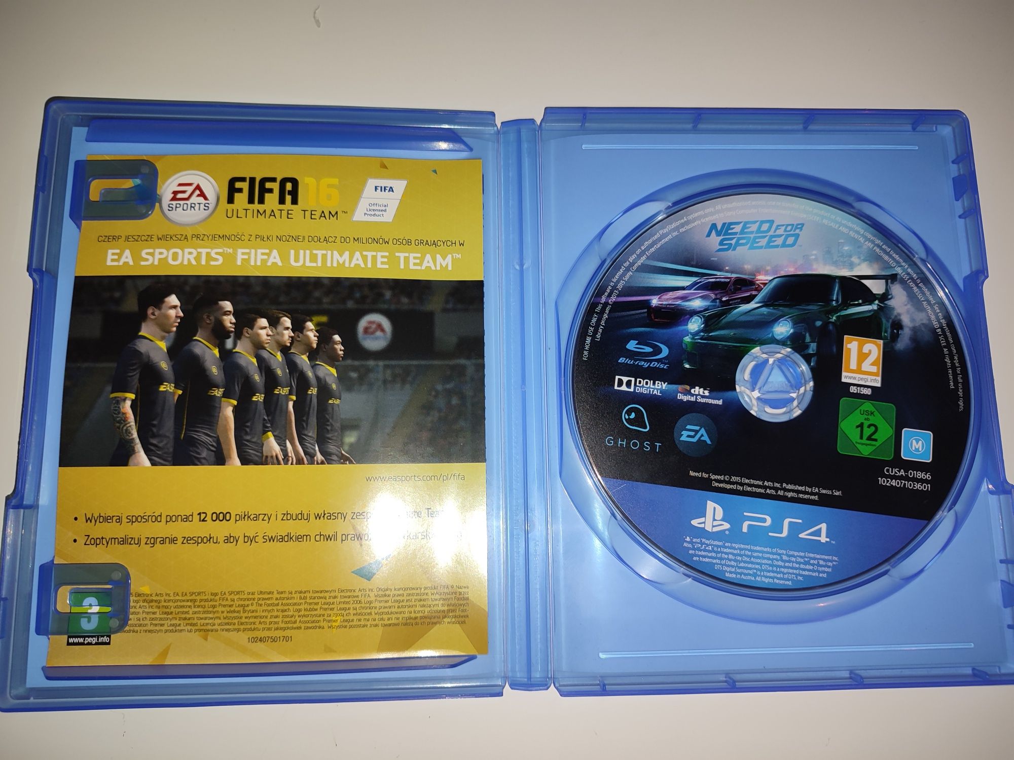 Gra Ps4 Need for speed PL gry PlayStation 4 Crash Mafia GTA V UFC