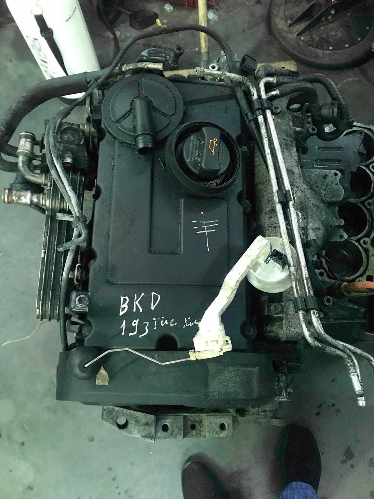Двигатель BKD 2.0L TDi ДВС на VW Golf 5 Touran Audi A3 Octavia A5