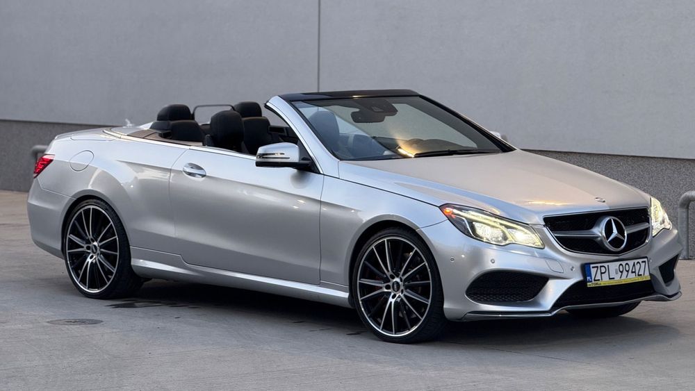 Mercedes-Benz Klasa E AMG V8 bi-turbo ponad 500koni stage 1 + zrobiony wydech (zamiana)