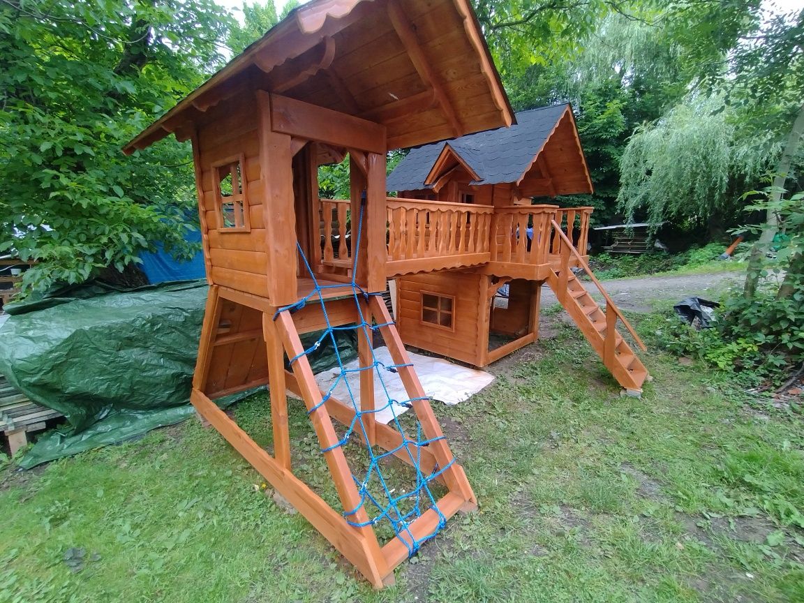 Plac zabaw  L  domki dla dzieci ,Bieszczady producent