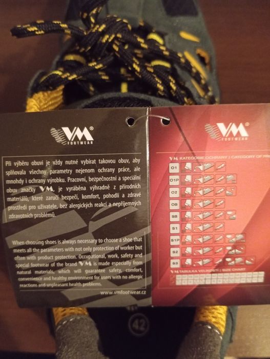 Sandały robocze z podnoskiem