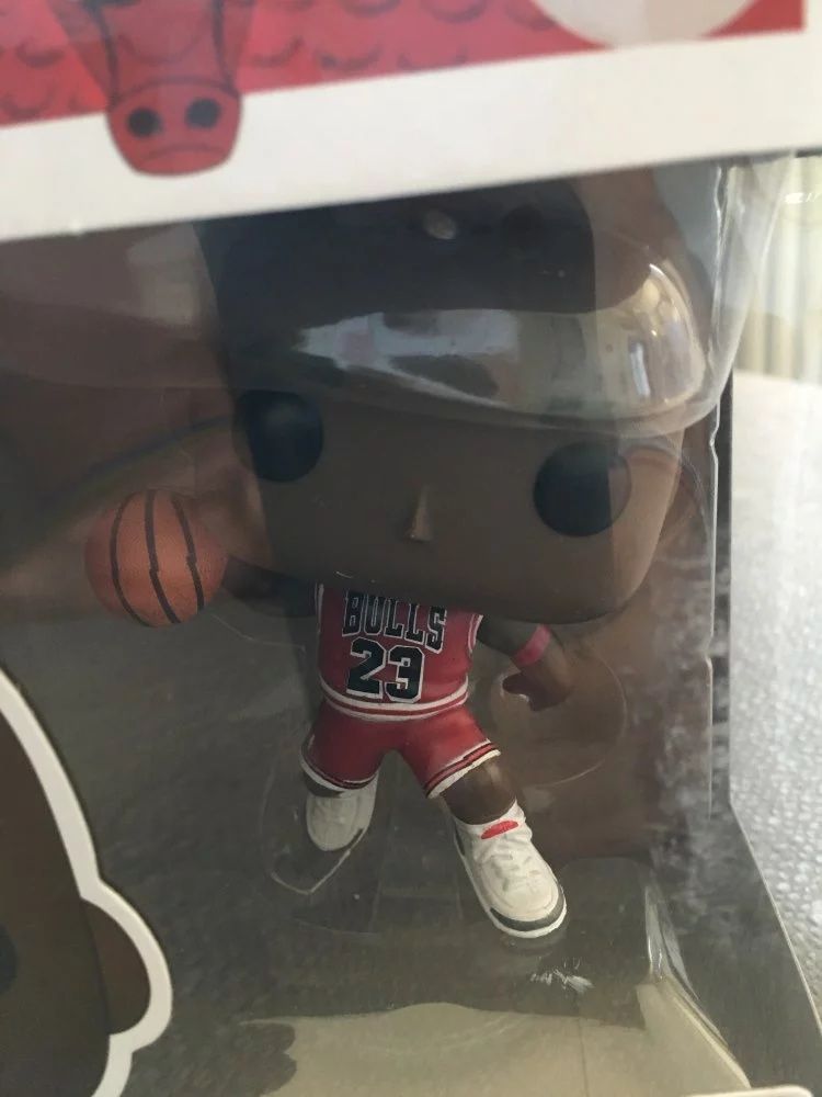 Figura Funko Pop Basquete, figura colecionável do Michael Jordan #54