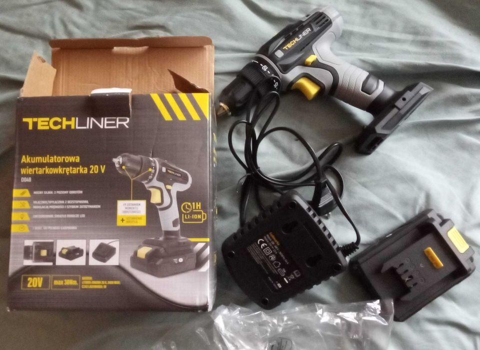 Wkrętarka Techliner akumulatorowa 20V jak nowa
