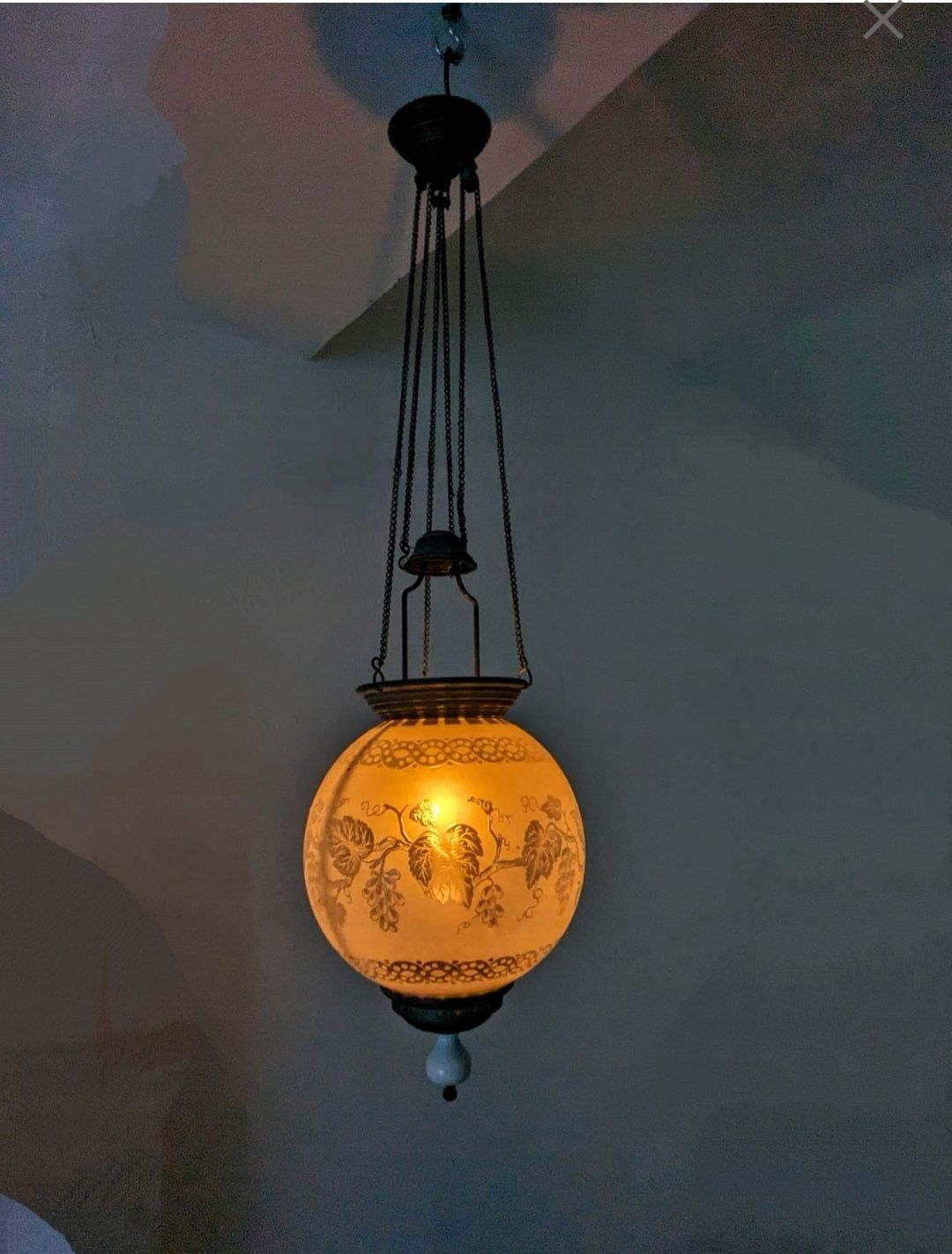 Lampa, lampion, latarnia XIXw.