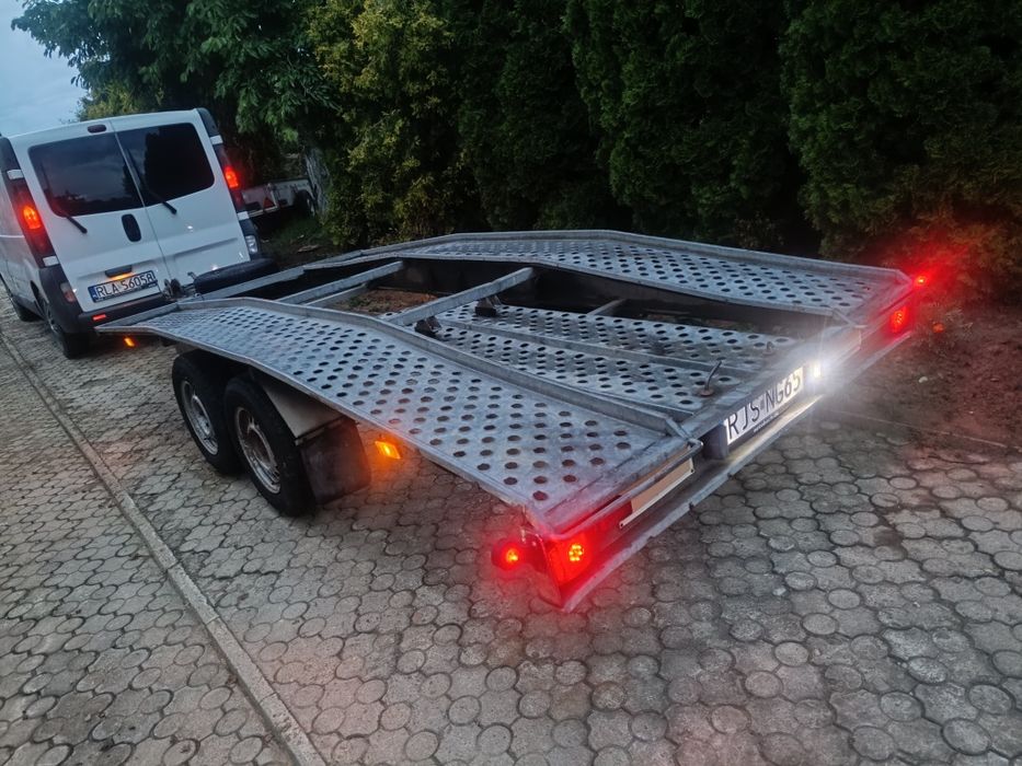Laweta przyczepa garbatka  remork DMC 2T