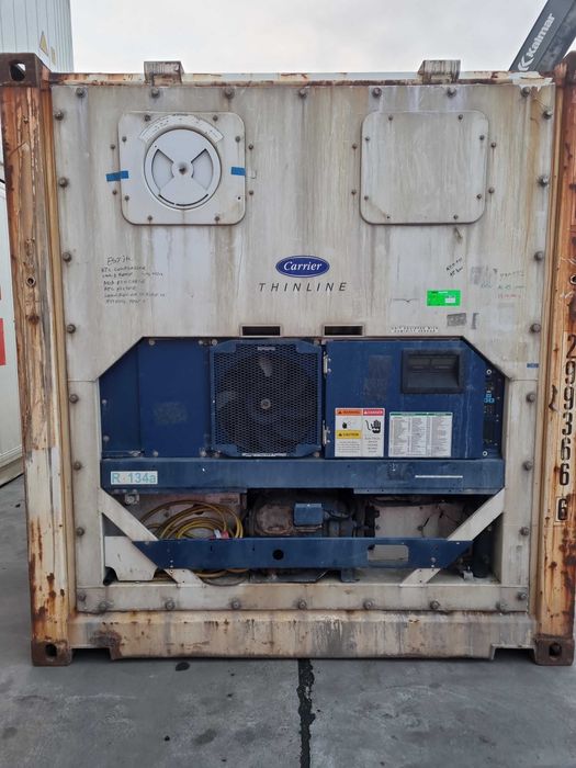 Chłodnia mroźnia kontener chłodniczy 20' RF używany sprawny szczelny