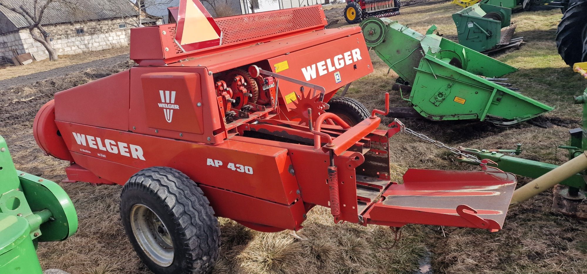 Прес підбирач/тюкопрес welger ap430 велгер ар 430 тюковщик,тюкопрес