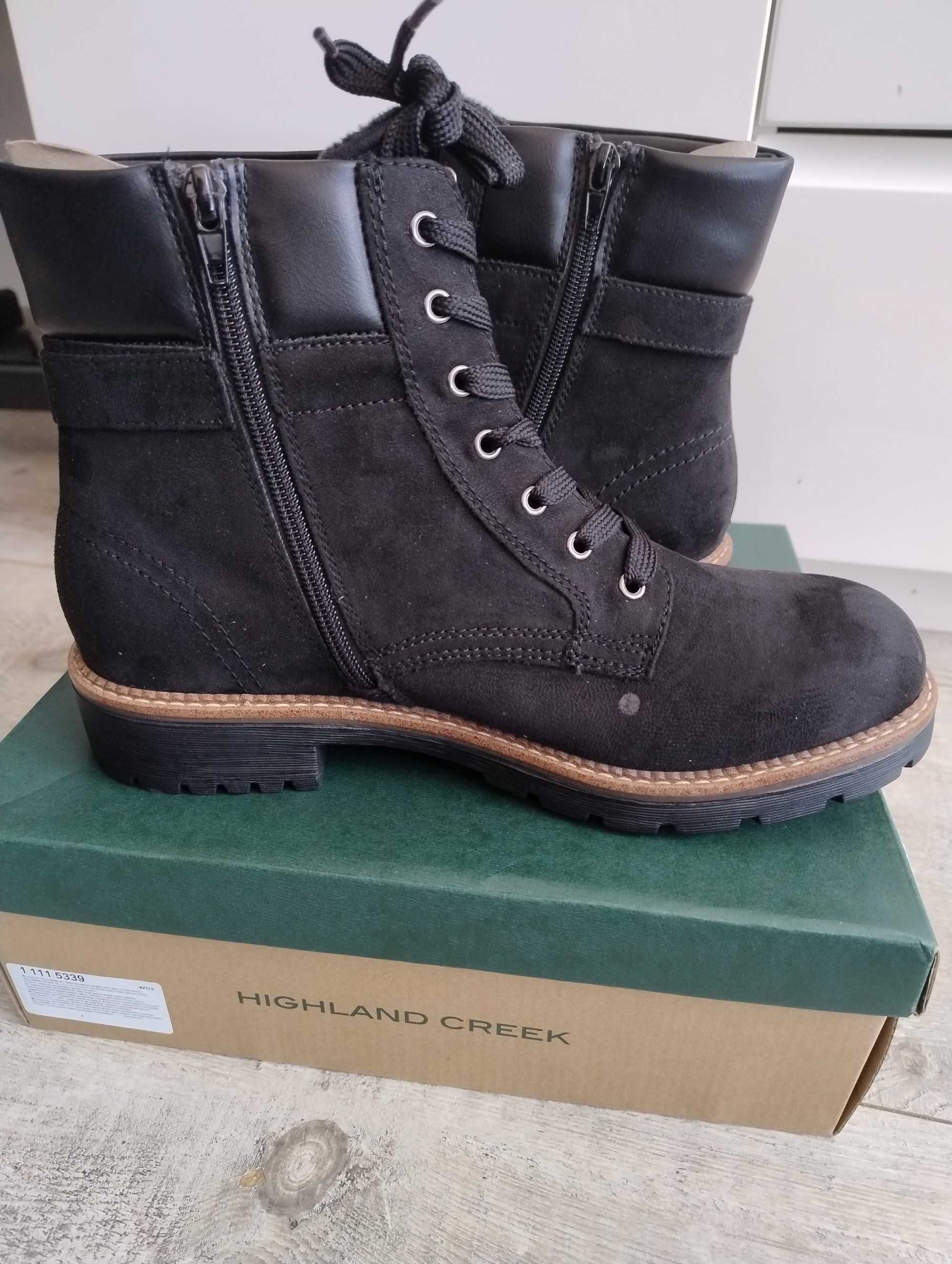 Trapery zamszowe 42 nowe