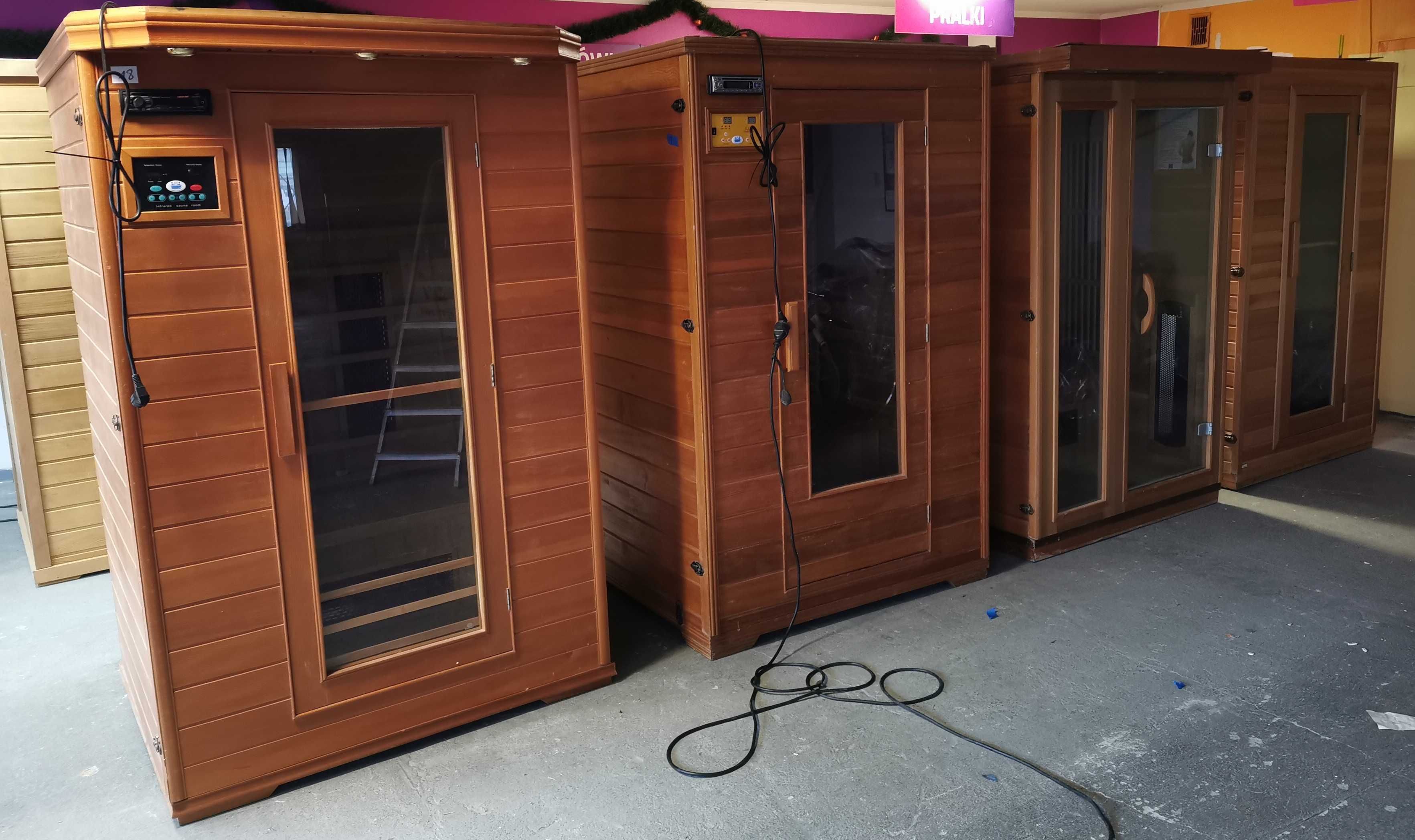 Sauna na podczerwień INFRAROT sucha Infrared Radio LED USB MP3 ładna