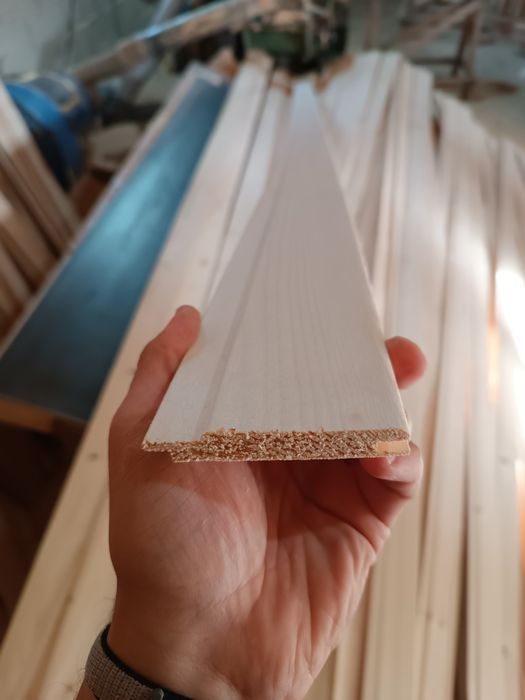 Eco Wood Вагонка дерев'яна, імітація бруса, підлога.