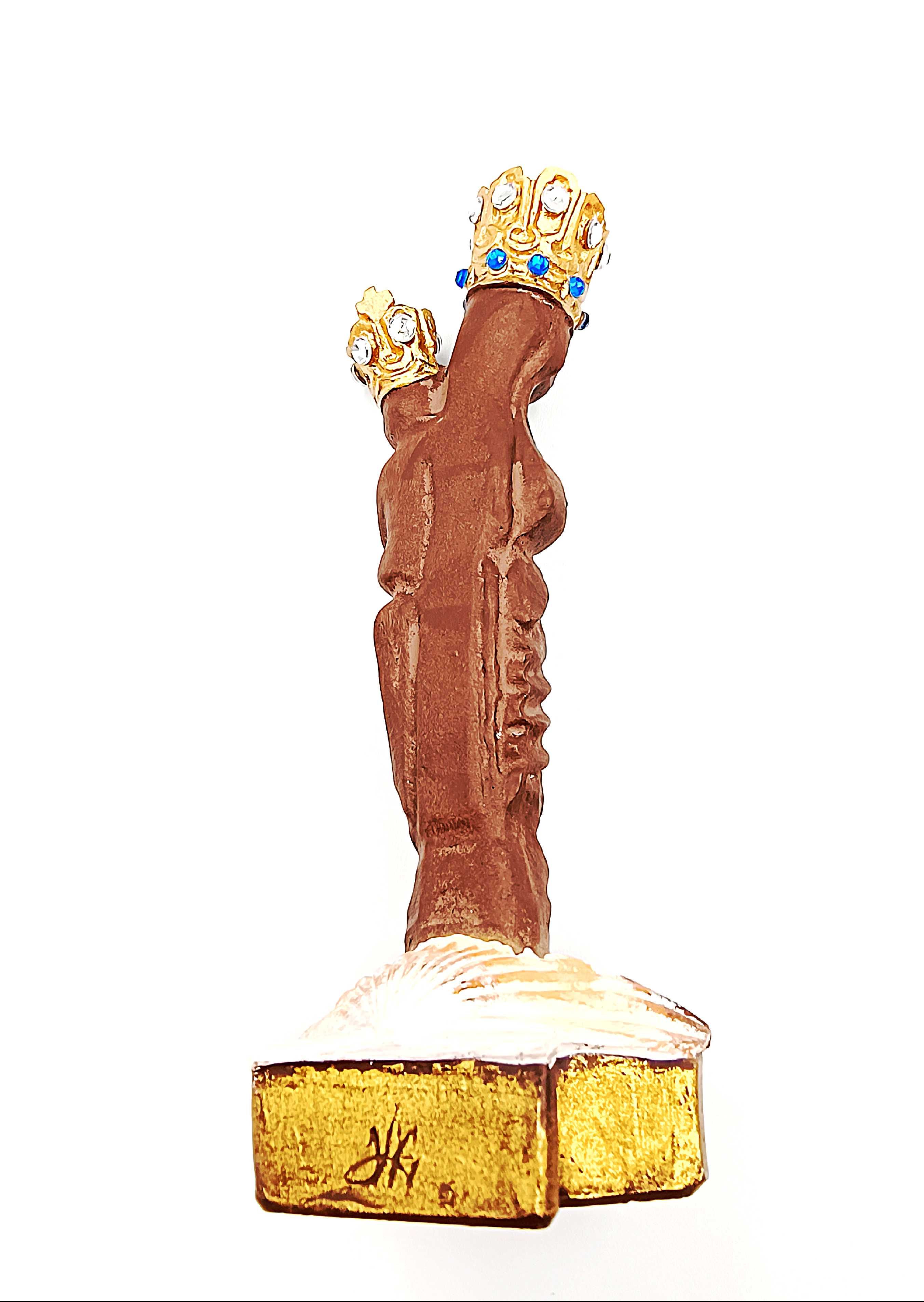 Matka Boska Boża Gidelska figurka rzeźba figura Gidle ciekawa