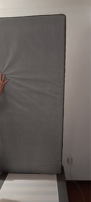 Cama/Sommier IKEA com colchão Hovag IKEA solteiro