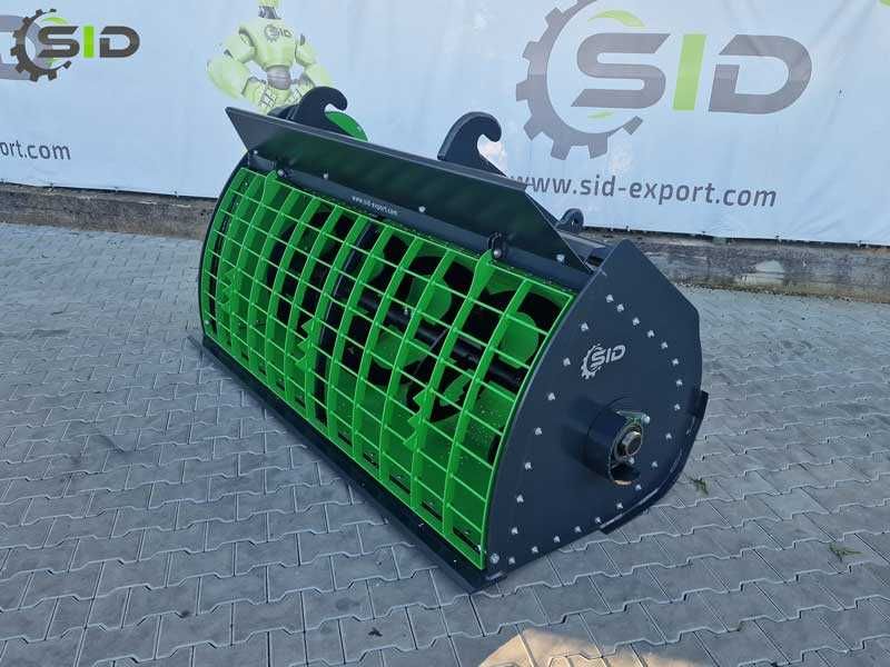 Mieszalnik do betonu Tornado, betoniarka łyżkowa 0,6 m3 1,5 m SID