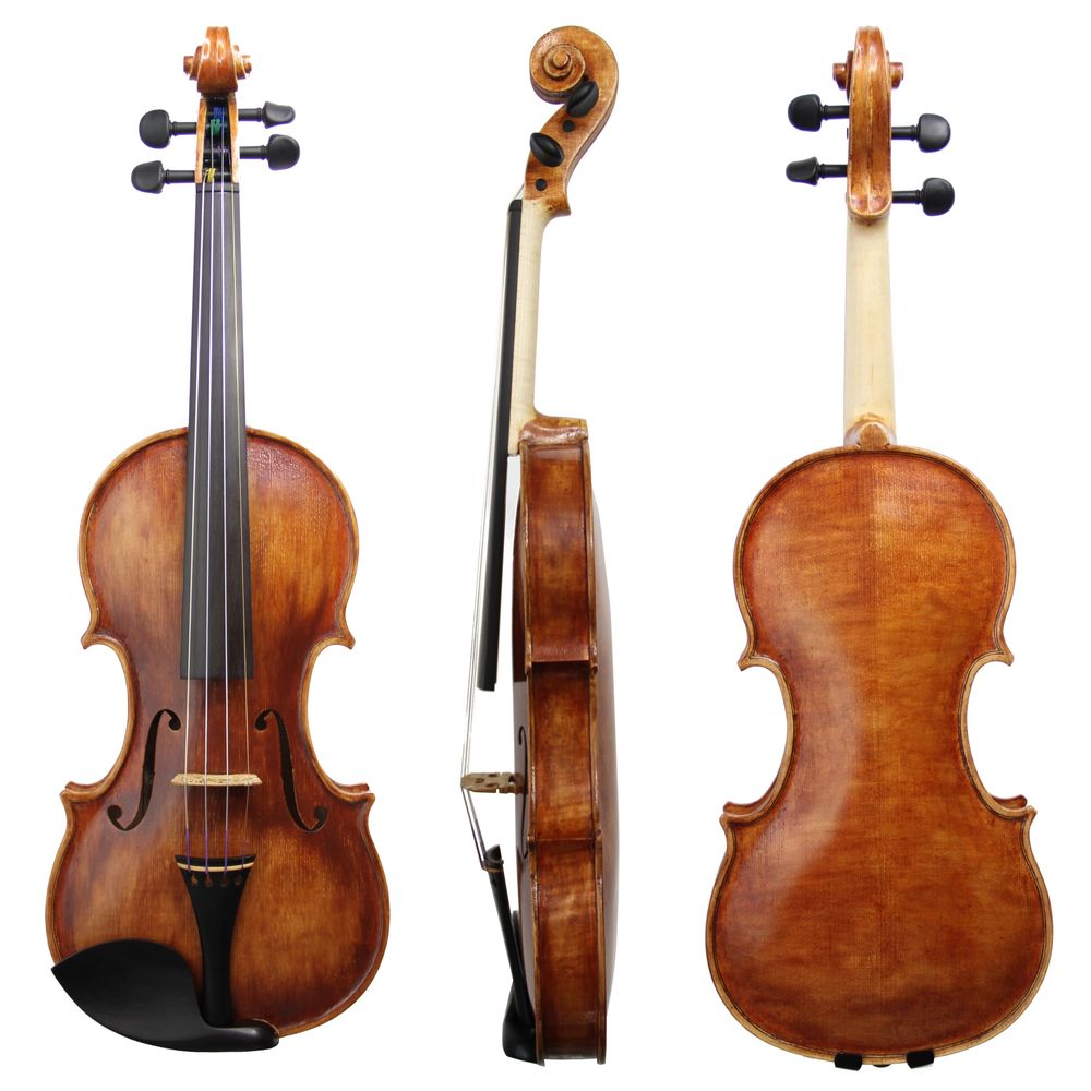 Violino Novo Artesanal feito em Portugal pelo luthier Ronald Moretto