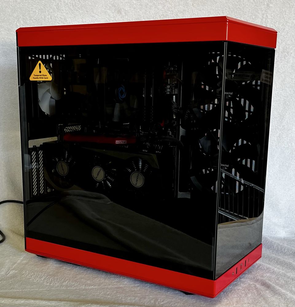 Komputer GAMINGOWY RYZEN/MSI Gaming/RTX 3070/1TB M.2/48GB/HYTE Y40/W11