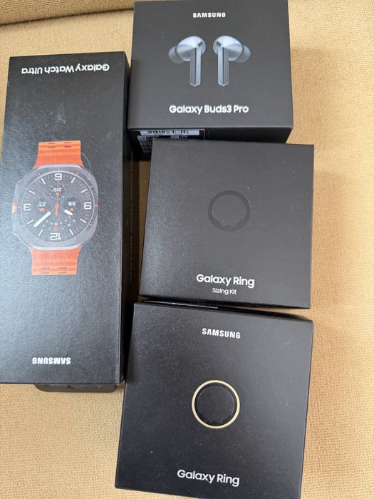 Samsung ring watch ultra e bugs pro 3
