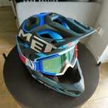 Kask MET Parachute L 59/62 + google