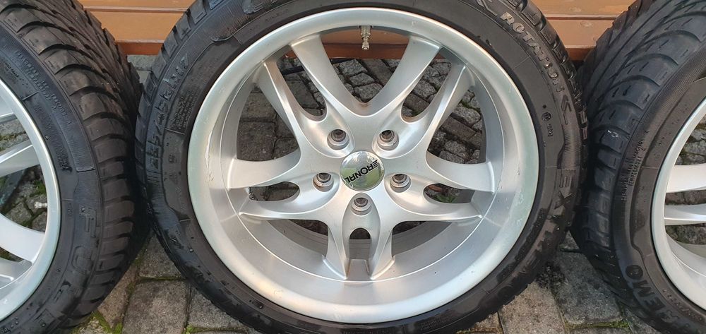 Koła Ronal 17"  Szeroki Rant  - ładne 225/45ZR17 BMW E46