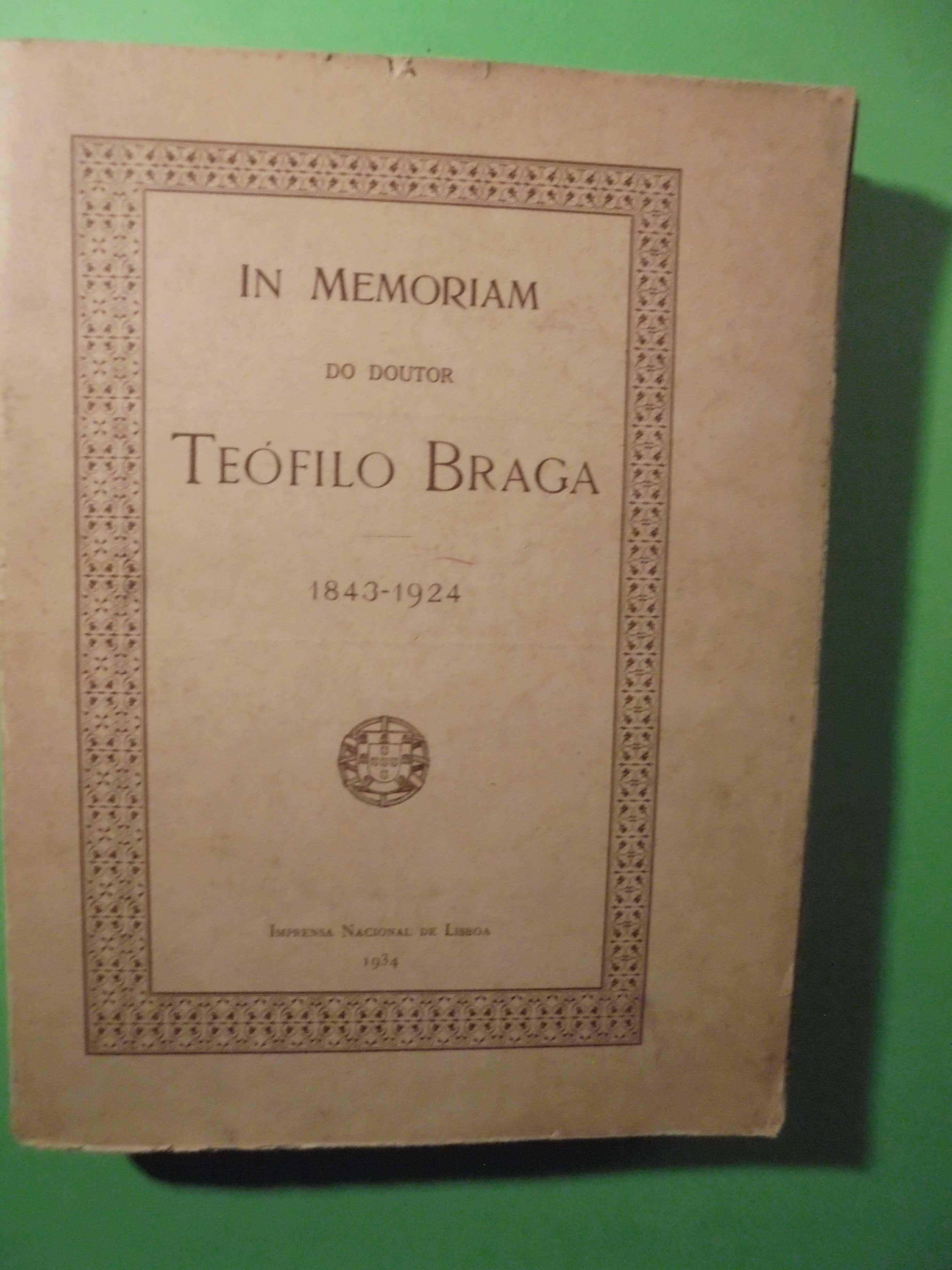 Vários;In Memoriam Teófilo Braga